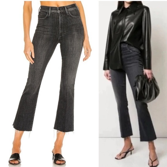 MOTHER Denim - Mother Jeans The Hustler Ankle Fray in One Last Time